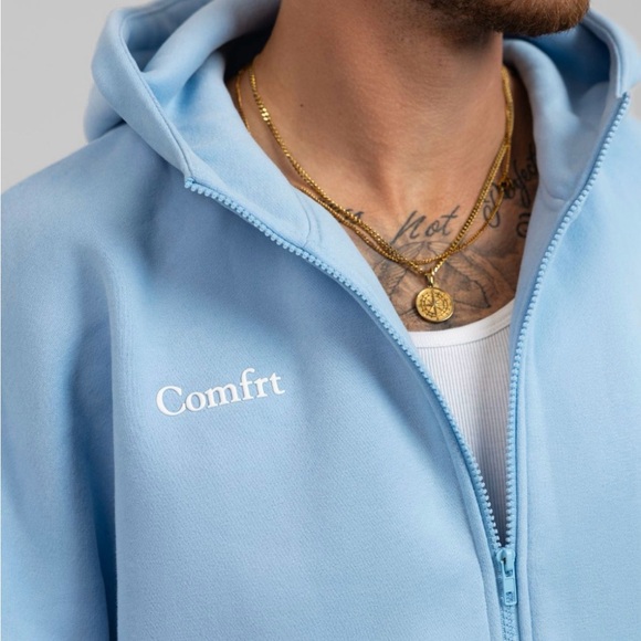 Comfrt Cloud Zip Hoodie and Sweatpants Set in Astro - Picture 6 of 16